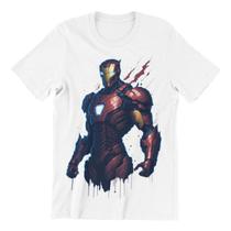 Camisa Super Homem de Ferro Masculina - Herói Wear