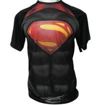 Camisa Super Man - Super Homem Preto e Vermelho