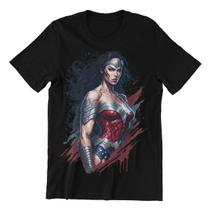 Camisa Super Mulher-Maravilha Masculina 2