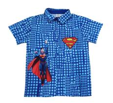 Camisa SuperMan Infantil Festa Heróis