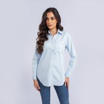 Camisa susie oversized jeans feminino