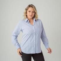 Camisa susie oversized listrada feminino