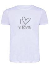 Camisa T-shirt Branca Vitoria Unissex Infantil