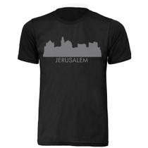 Camisa T-shirt Cidade Jerusalem Unissex Infantil