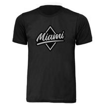 Camisa T-shirt Cidade Miami Unissex Infantil