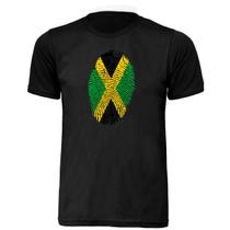 Camisa T-shirt Jamaica Bandeira Unissex Infantil