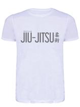 Camisa T-shirt Jiu-jitsu Unissex Branca Adulta