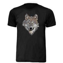 Camisa T-shirt Lobo Unissex Adulta