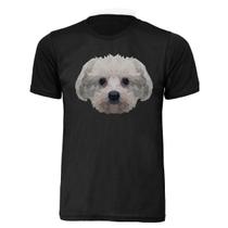 Camisa T-shirt Maltes Pet Cachorro Unissex Adulta