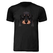 Camisa T-shirt Salsicha Pet Cachorro Unissex Adulta