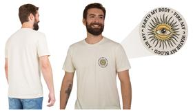 Camisa taco bege cru tam p