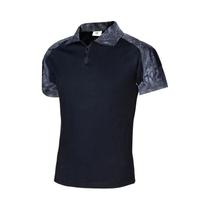 Camisa Tática Camuflada Masculina De Secagem Rápida, Manga Curta, Militar, Combate, Caça Ao Ar