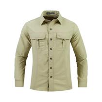 Camisa Tática Leve E Respirável De Manga Longa Confortável Para Trabalho Ao Ar Livre E Proteção