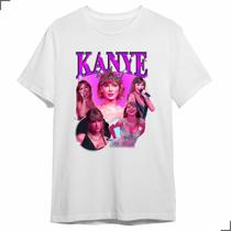 Camisa Taylor Swift X Kanye West Blusa Graphic Meme Vintage