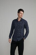 Camisa Tecnocomfy Slim Fit - Preto