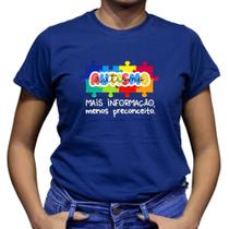 Camisa Tema Autismo Autista Blusa Babylook Camiseta blusinha