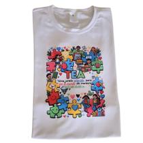 Camisa Tema Autismo Feminina Amor Peças Atípica Camiseta Tea Camisa Tema Autismo Feminina Amor Peças Atípica Camiseta Tea