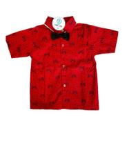 Camisa Temática Coroa Realeza Tam.P (1-2 Anos) Camisa Temática Coroa Realeza Tam.P (1-2 Anos)