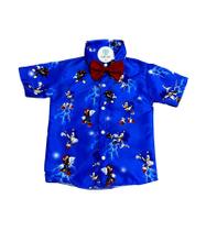 Camisa Temática Sonic P (1-2 Anos)