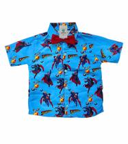 Camisa Temática Superman A Tam.M (3-4 Anos)