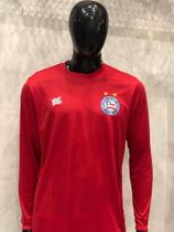 Camisa Térmica Bahia Esquadrão Manga Longa Masculina Vermelha