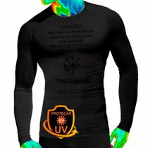 Camisa Térmica com Proteção UV Extreme Thermo Mista para frio/calor Moderados Segunda Pele Manga Longa