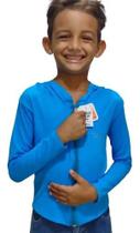 Camisa Térmica Infantil Segunda Pele Proteção Uv50 Criança