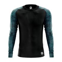 Camisa Térmica Masculina Anti Suor DryFit Proteção UV50 Running