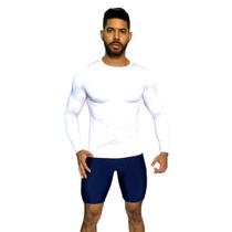 Camisa Térmica Masculina Blusa Térmica Proteção UV Fator 50+