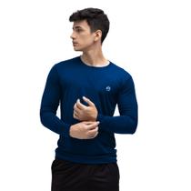 Camisa Térmica Masculina Manga Longa Uv Proteção Comprida