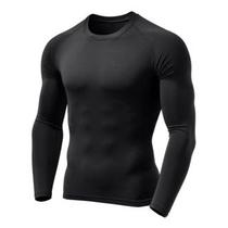 Camisa Térmica Masculina Proteção Uv 50+ Segunda Pele Camiseta Blusa Malha Fria Academia Manga Longa F7 NEW STYLE