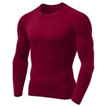 Camisa Térmica Masculina Proteção Uv 50+ Segunda Pele Camiseta Blusa Malha Fria Academia Manga Longa F7 NEW STYLE