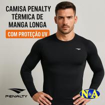 Camisa Térmica Penalty Proteção Uv Manga Longa