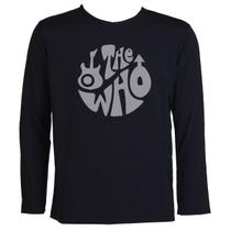 Camisa Termica Uv 50+ Segunda Pele Banda The Who Infantil