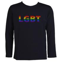 Camisa Termica Uv 50+ Segunda Pele Orgulho Gay Adulta