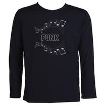 Camisa Termica Uv 50+ Segunda Pele Ritmos Musicais Funk Adulta