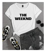 Camisa The Weeknd Feminina Baby Look 100% Algodão Camisa The Weeknd Feminina Baby Look 100% Algodão