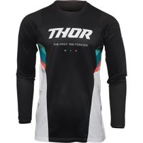 Camisa Thor Pulse React Preto/Branco