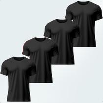 Camisa Time Fit Kit Com 4 Academia Treino Corrida Top