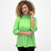 Camisa Tlic Rio Manga 3/4 Alongada Feminina