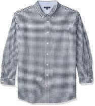 Camisa Tommy Hilfiger masculina de manga comprida grande e alta