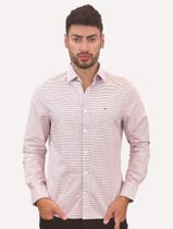 Camisa Tommy Hilfiger Masculina Xadrez Soft-Washed Azul Vermelha Camisa Tommy Hilfiger Masculina Xadrez Soft-Washed Azul Vermelha