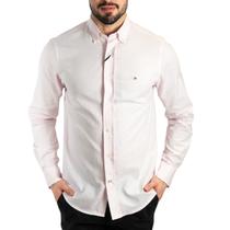 Camisa Tommy Hilfiger Oxford Rosa Camisa Tommy Hilfiger Oxford Rosa