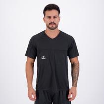 Camisa Topper Árbitro Classic Preta e Branco