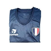 Camisa Topper Seleção França Licenciada Adulto Unissex Ref 8522020