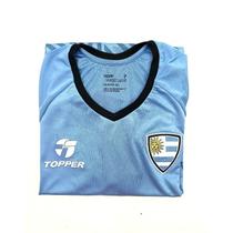 Camisa Topper Seleção Uruguay Licenciada Adulto Unissex Ref 8522023
