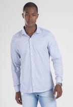 Camisa traymon xadrez slim manga longa