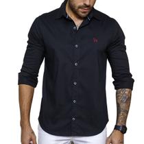 Camisa Tricoline com Elástico Masculina Revanche - 120717