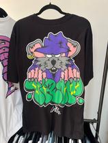 Camisa TRIP SIDE Ratão Oversized (Preta)