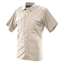 Camisa Tru-Spec 24-7 1046003 Ultralight de manga curta pequena cáqui